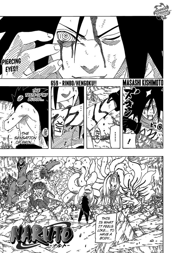Naruto chapter 659 page 1