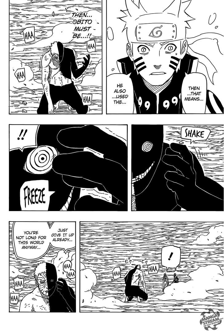 Naruto chapter 659 page 11