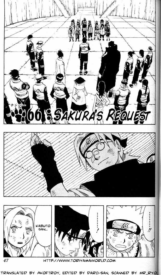 Naruto chapter 66 page 2