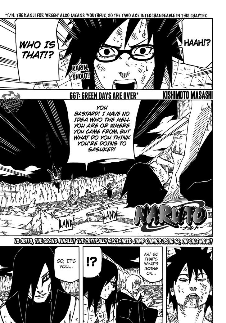 Naruto chapter 667 page 1
