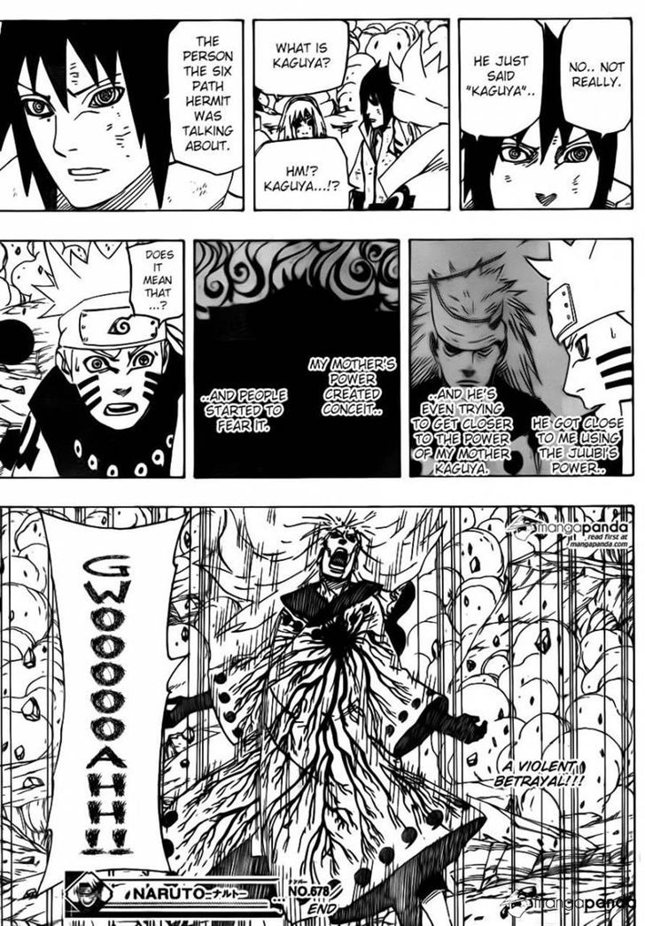 Naruto chapter 678 page 18