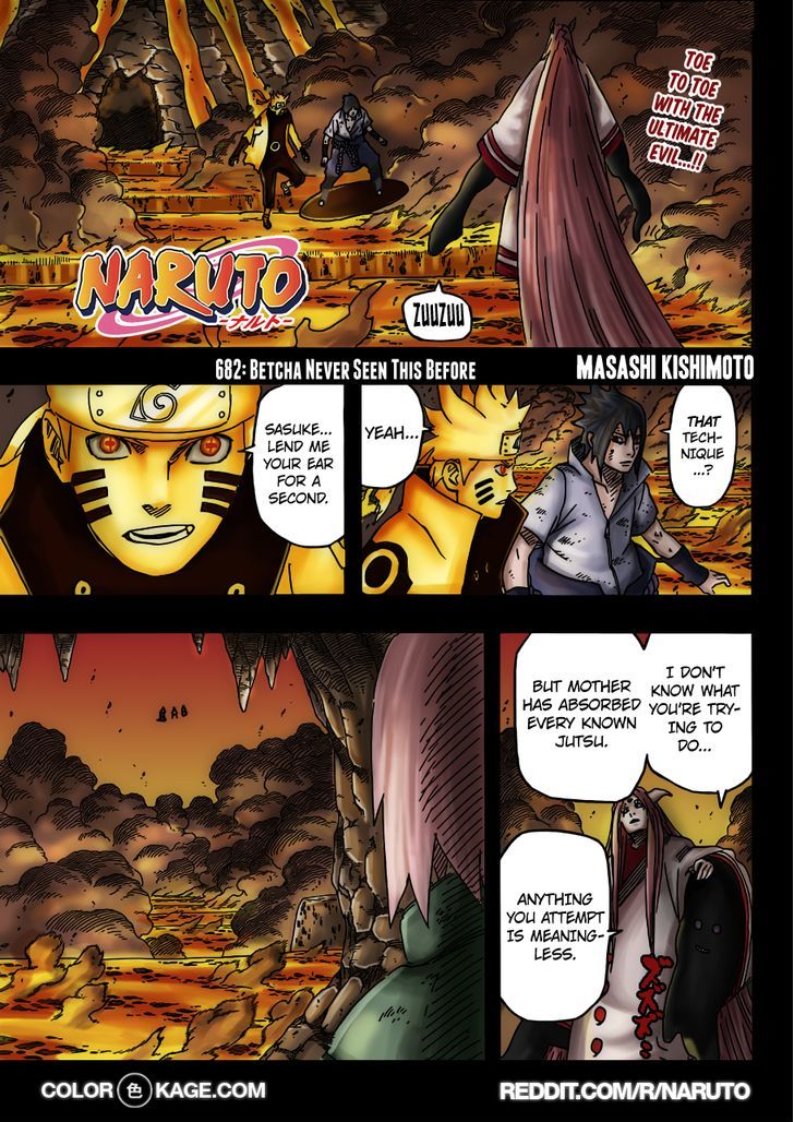 Naruto chapter 682.1 page 2