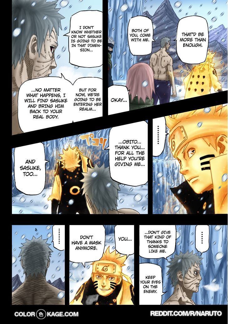 Naruto chapter 683.1 page 17