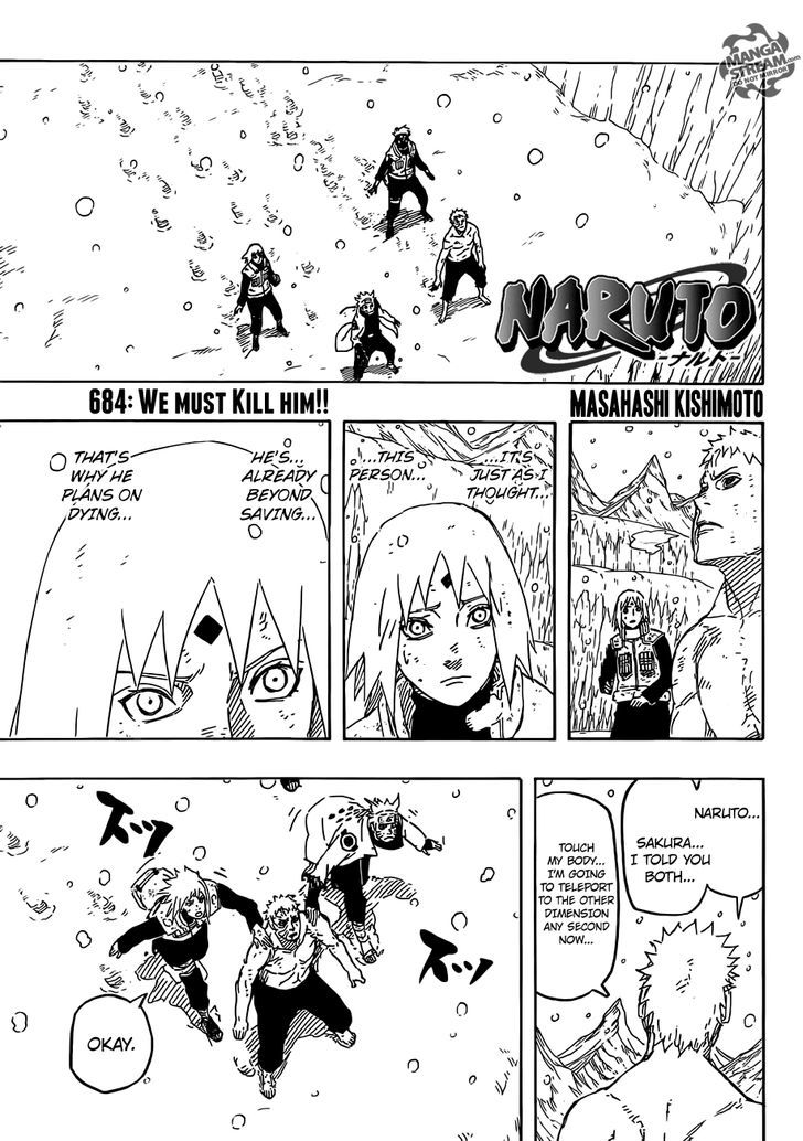 Naruto chapter 684 page 1