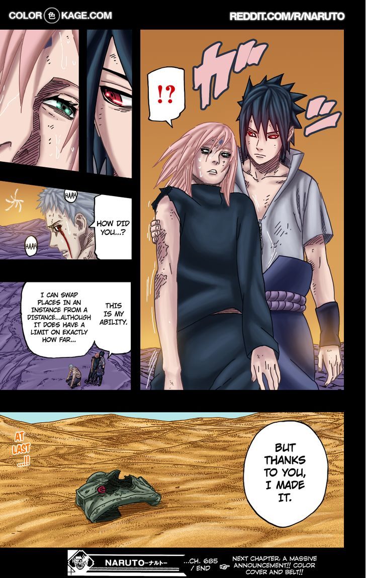Naruto chapter 685.1 page 18