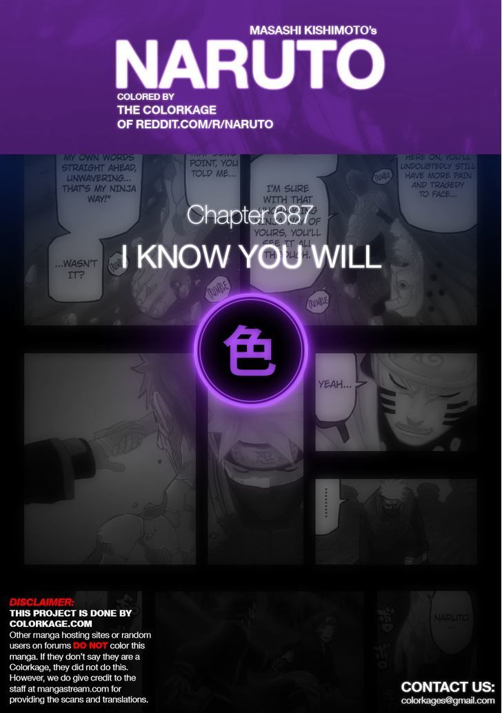 Naruto chapter 687.1 page 1