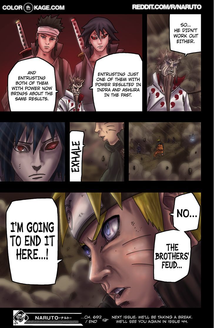 Naruto chapter 692.1 page 16
