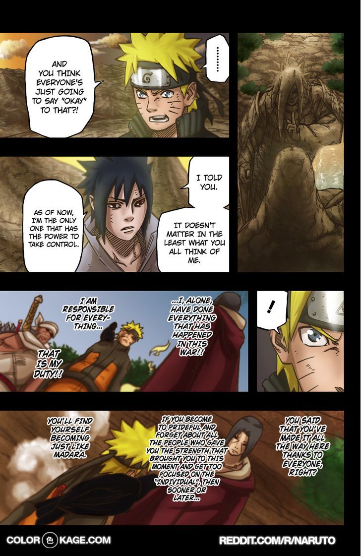 Naruto chapter 694.1 page 8