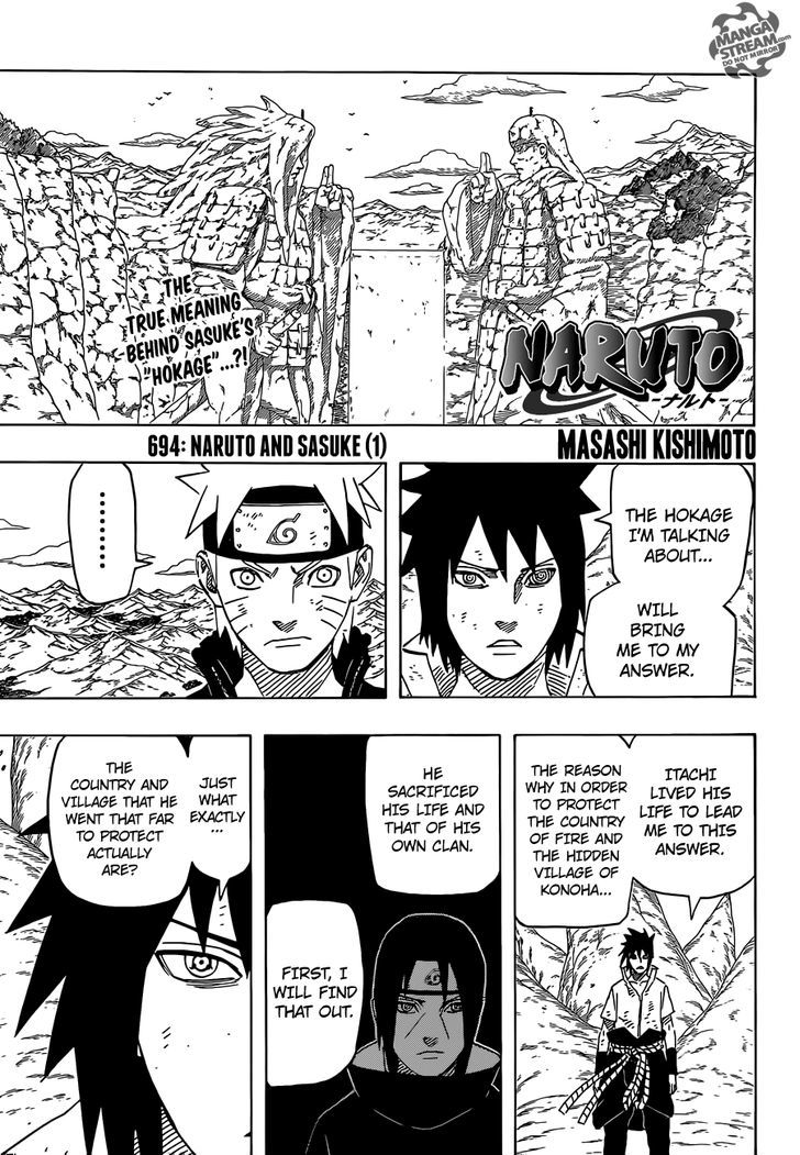 Naruto chapter 694 page 1