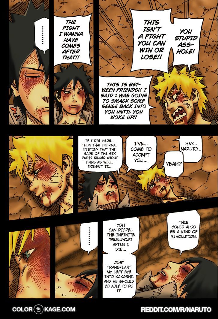 Naruto chapter 698.1 page 19