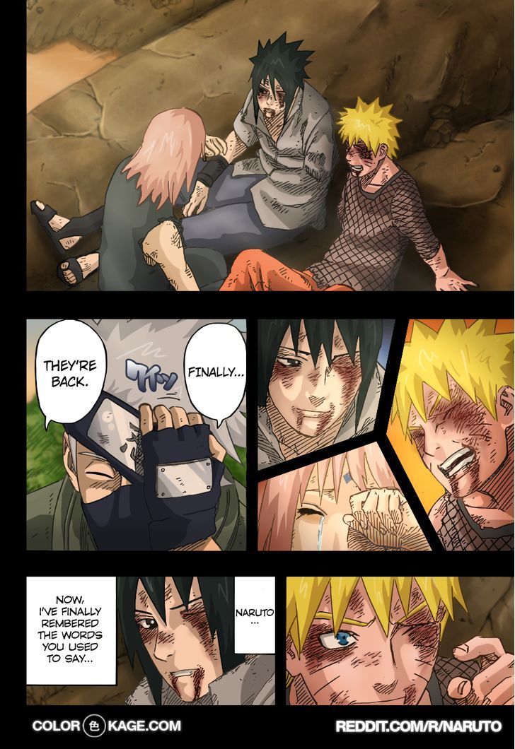 Naruto chapter 699.1 page 8