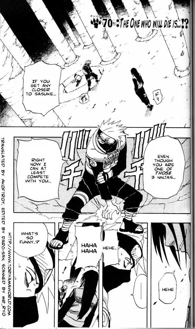 Naruto chapter 70 page 1