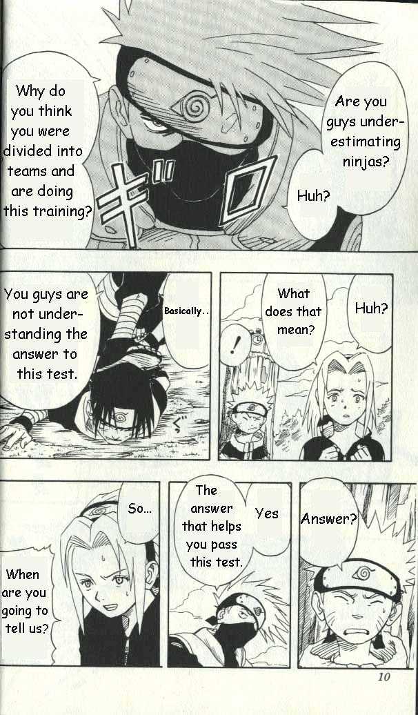 Naruto chapter 8 page 4