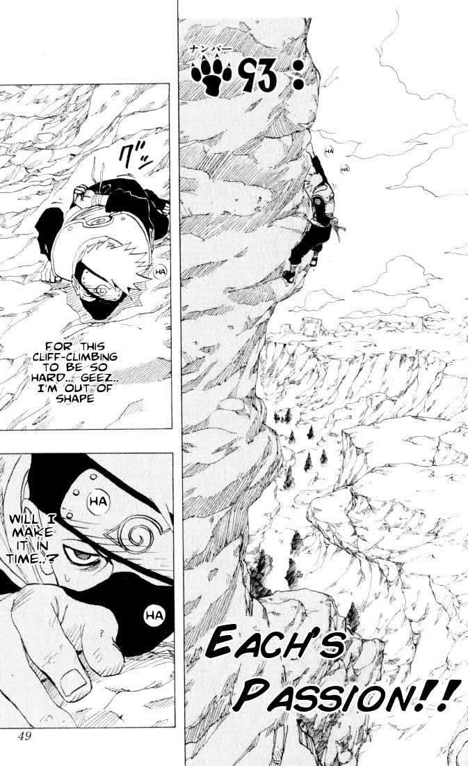 Naruto chapter 93 page 4