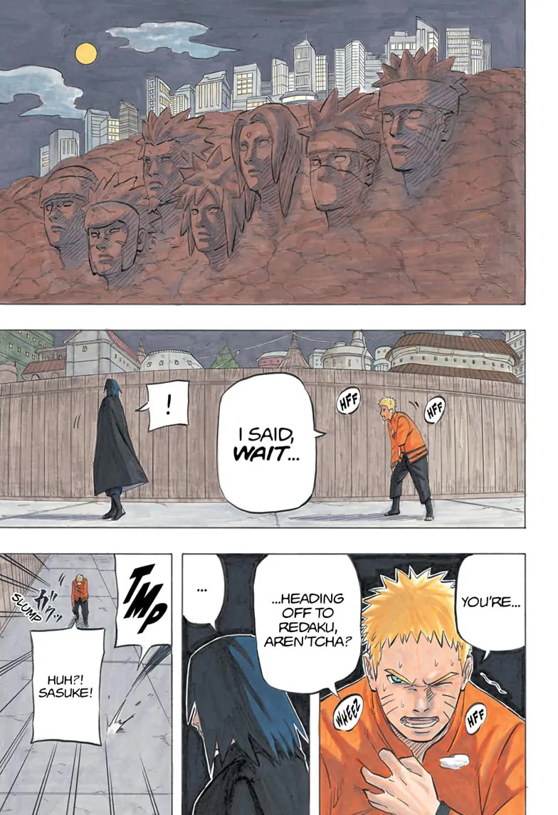 Naruto: Sasuke's Story—The Uchiha and the Heavenly Stardust: The Manga chapter 1 page 1