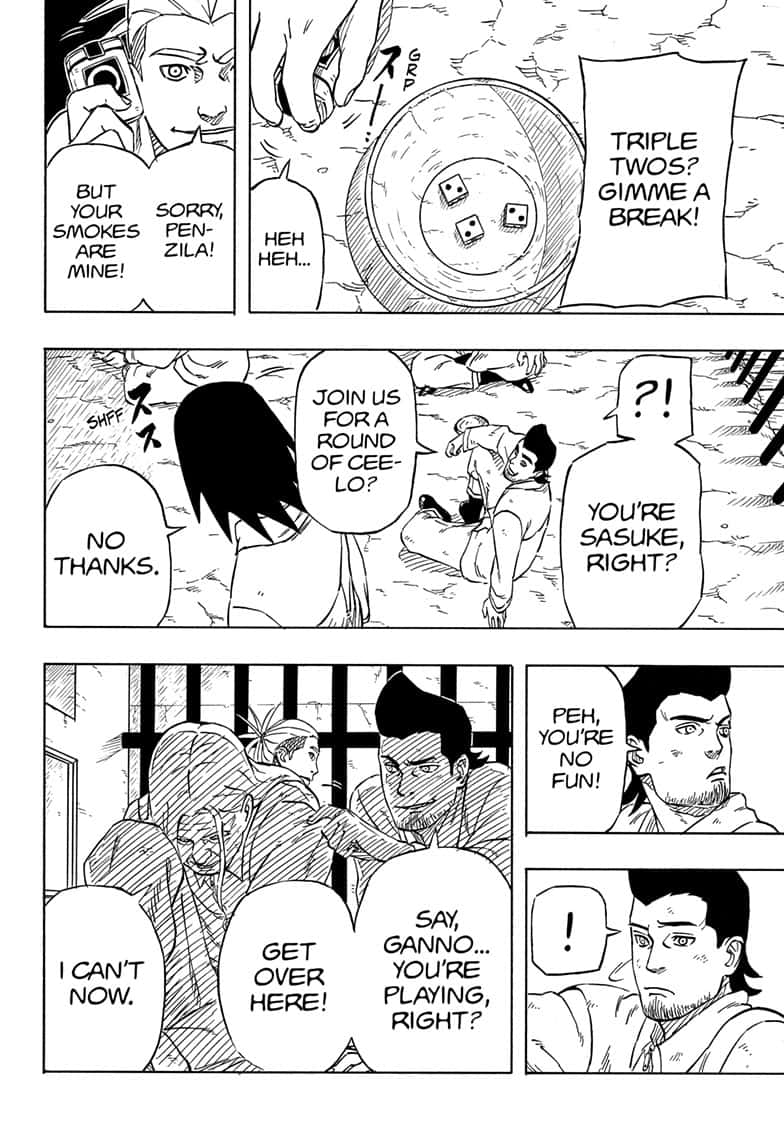 Naruto: Sasuke's Story—The Uchiha and the Heavenly Stardust: The Manga chapter 2 page 14