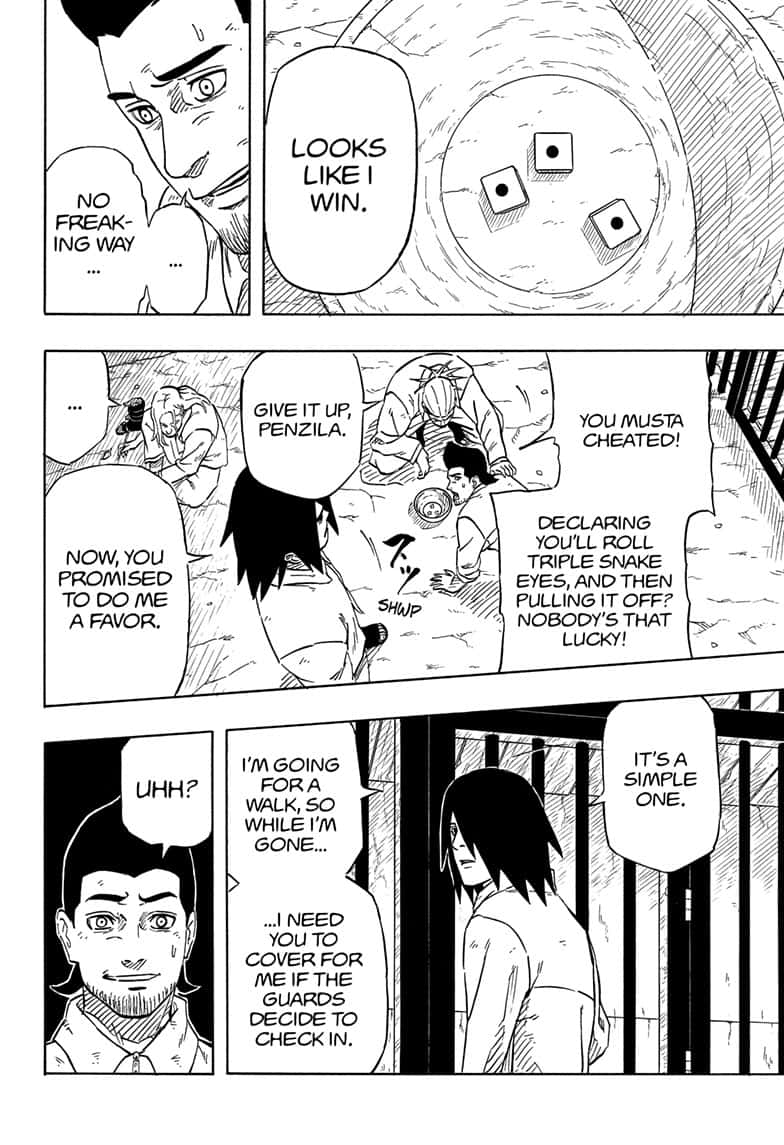 Naruto: Sasuke's Story—The Uchiha and the Heavenly Stardust: The Manga chapter 2 page 22