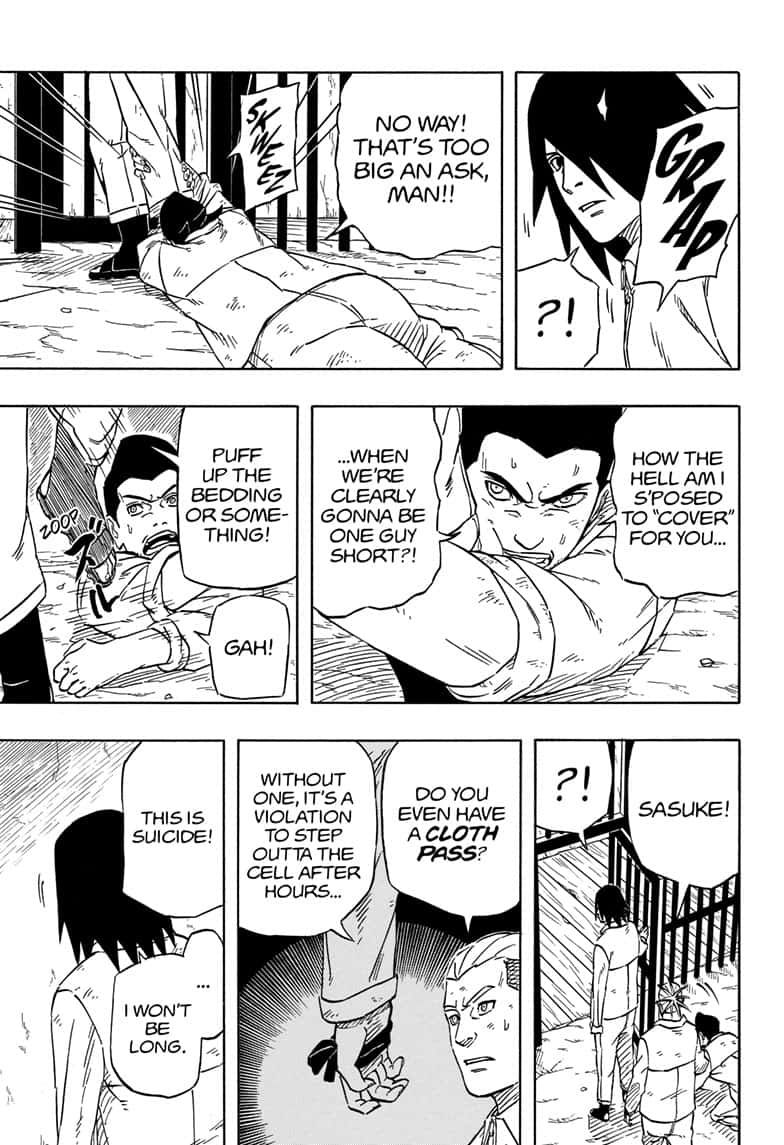 Naruto: Sasuke's Story—The Uchiha and the Heavenly Stardust: The Manga chapter 2 page 23