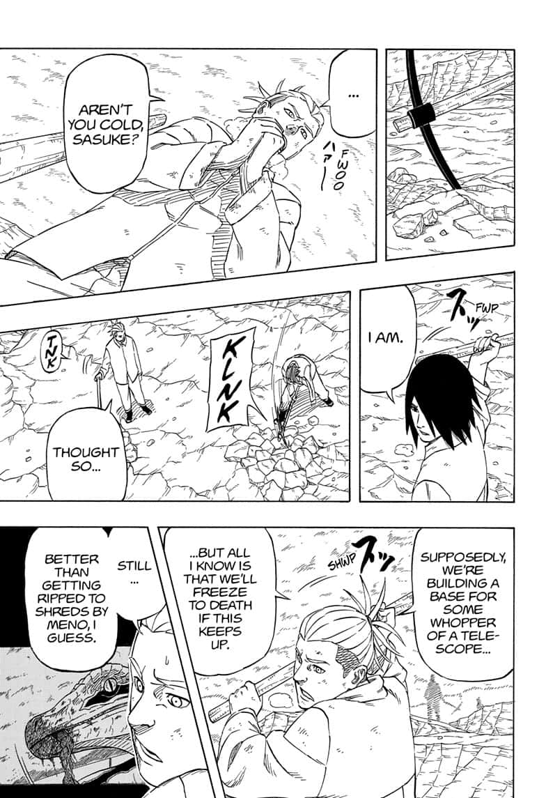 Naruto: Sasuke's Story—The Uchiha and the Heavenly Stardust: The Manga chapter 2 page 7