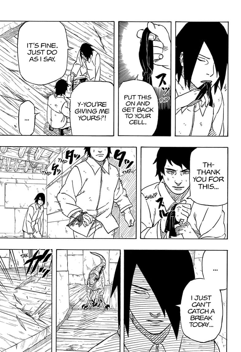Naruto: Sasuke's Story—The Uchiha and the Heavenly Stardust: The Manga chapter 3 page 11