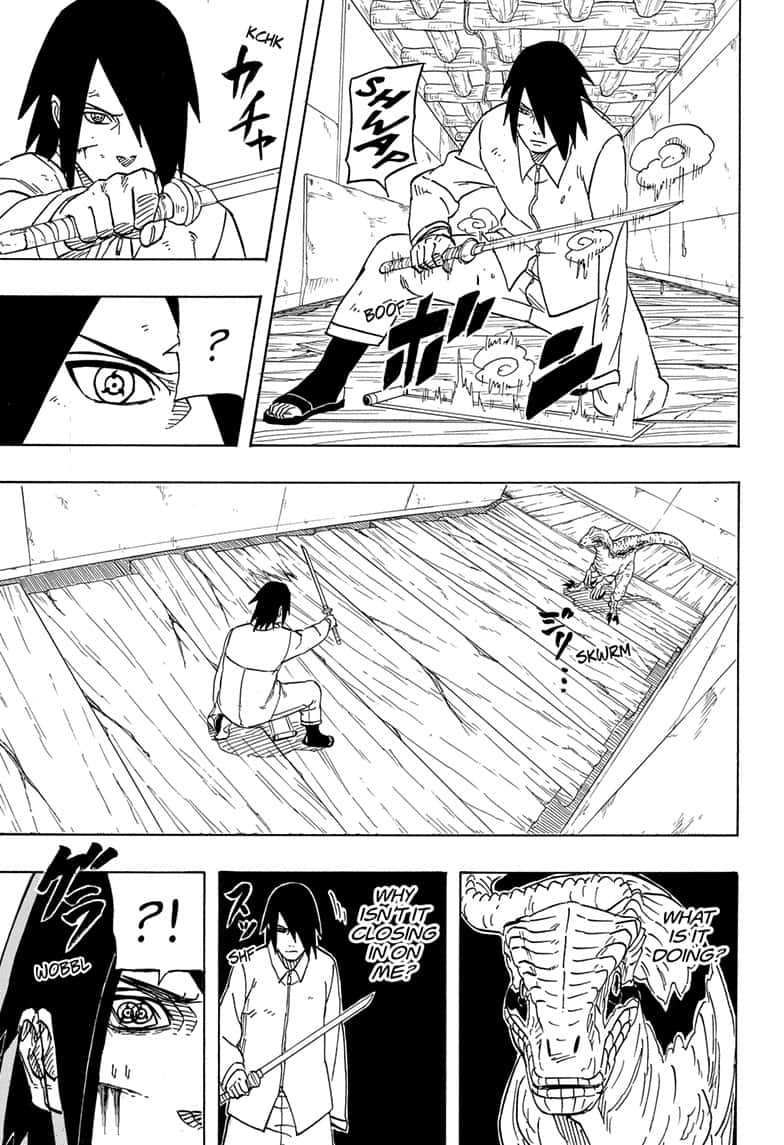 Naruto: Sasuke's Story—The Uchiha and the Heavenly Stardust: The Manga chapter 3 page 15