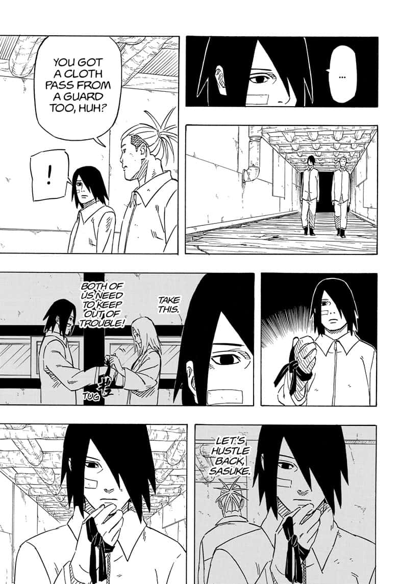 Naruto: Sasuke's Story—The Uchiha and the Heavenly Stardust: The Manga chapter 3 page 35