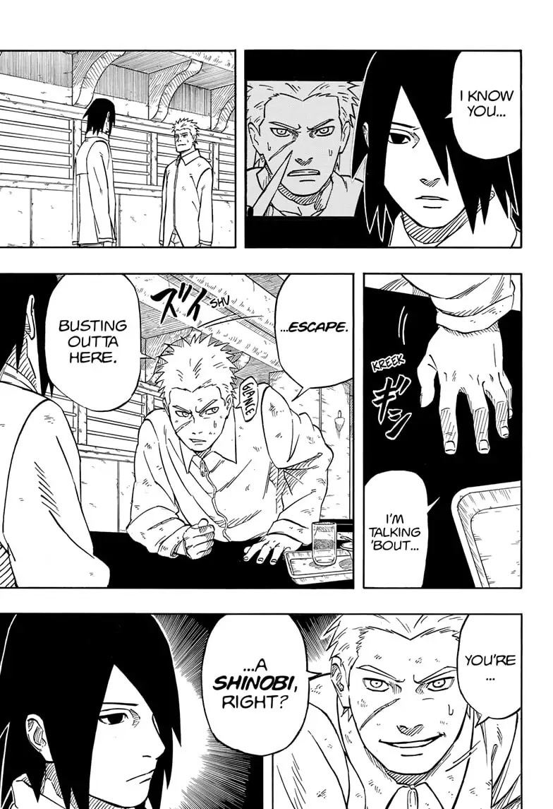 Naruto: Sasuke's Story—The Uchiha and the Heavenly Stardust: The Manga chapter 1 page 44