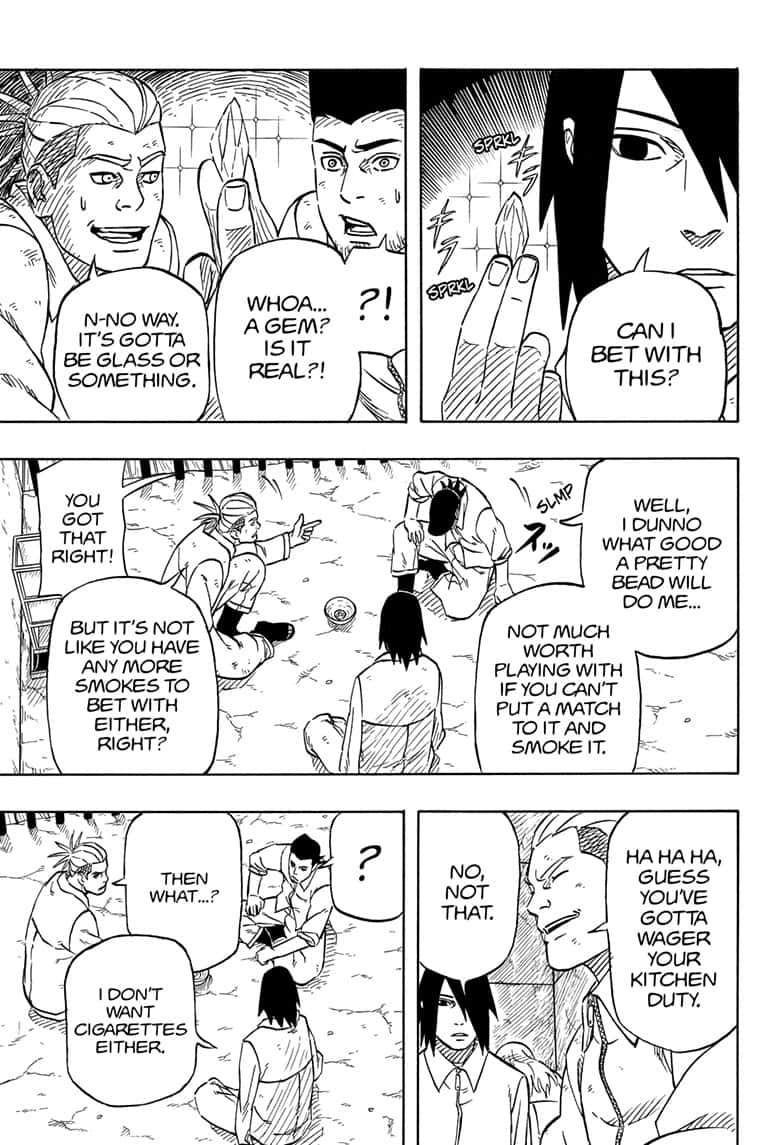 Naruto: Sasuke's Story—The Uchiha and the Heavenly Stardust: The Manga chapter 2 page 17