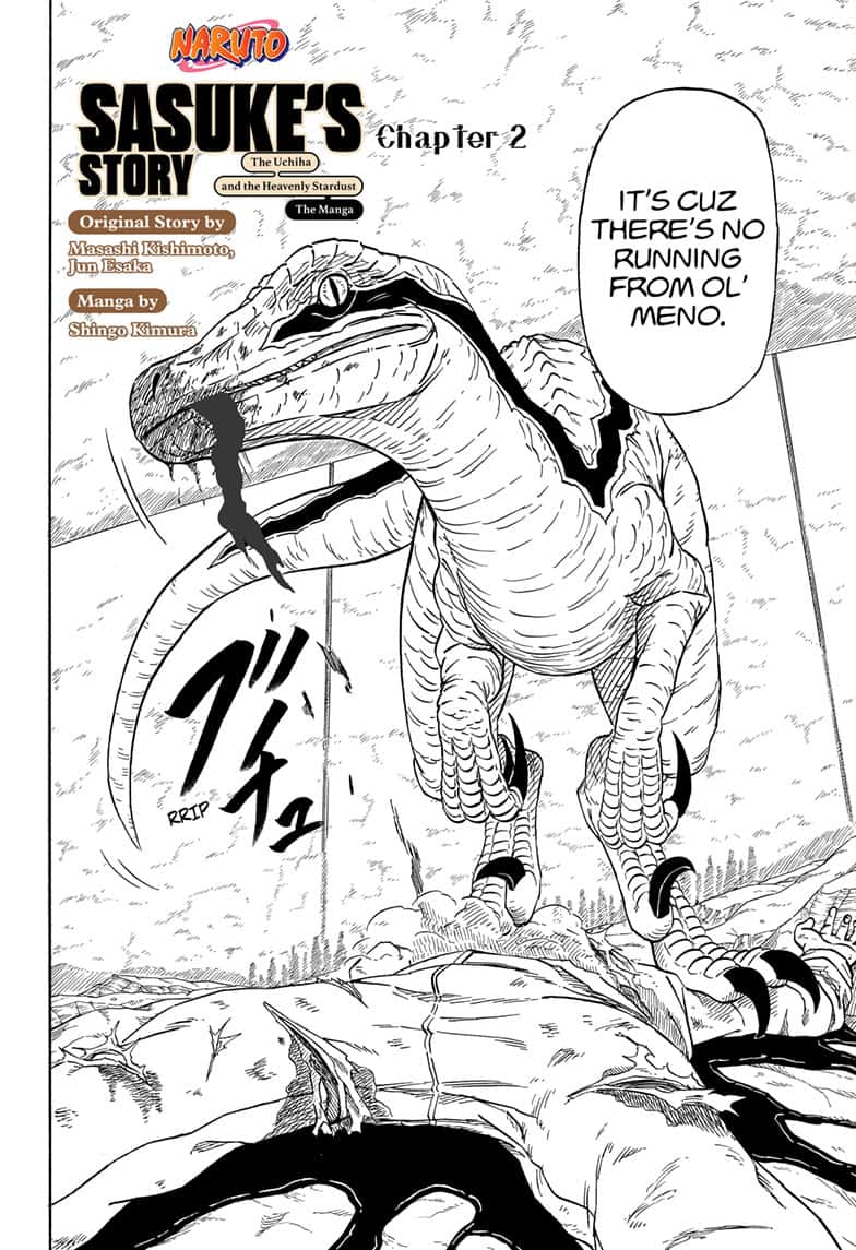 Naruto: Sasuke's Story—The Uchiha and the Heavenly Stardust: The Manga chapter 2 page 2