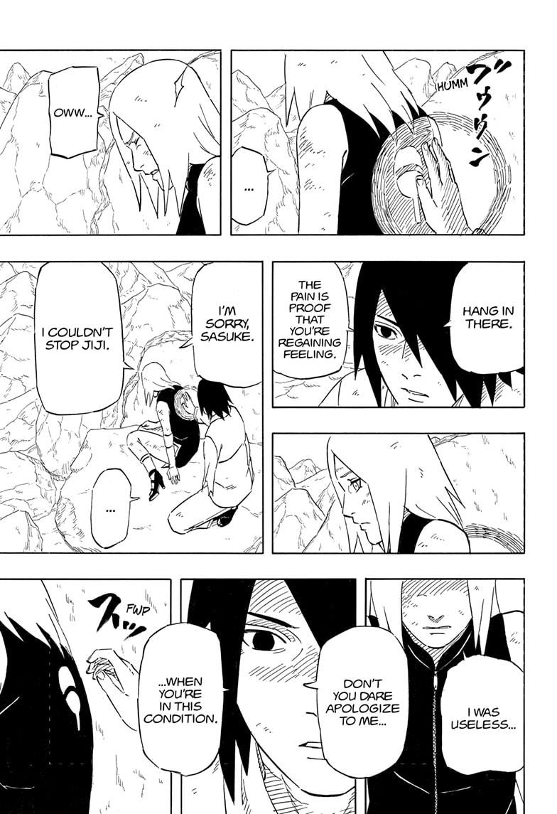 Naruto: Sasuke's Story—The Uchiha and the Heavenly Stardust: The Manga chapter 8 page 13