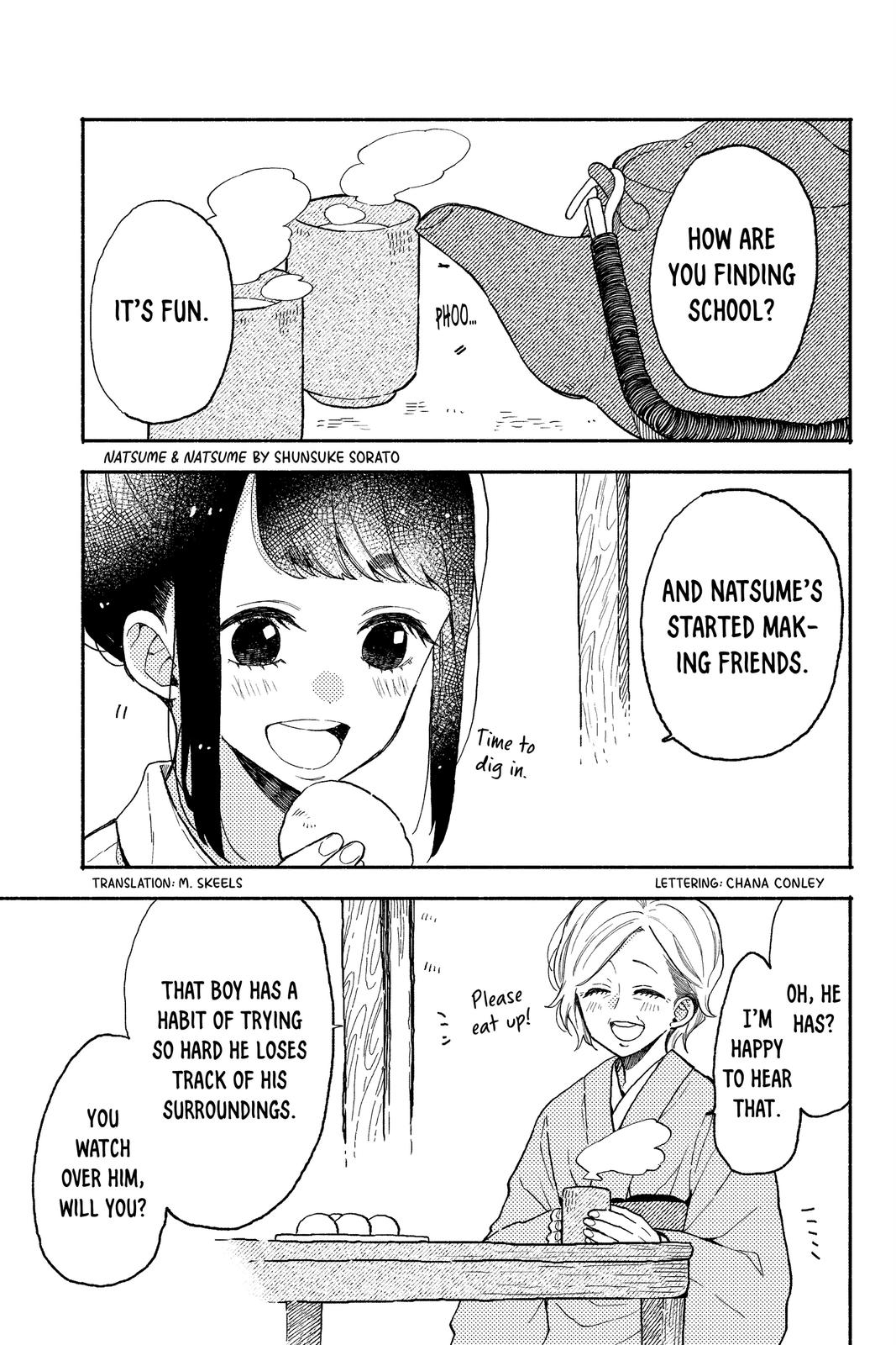 Natsume and Natsume chapter 12.5 page 3