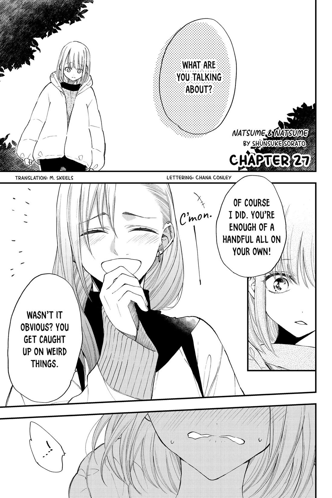 Natsume and Natsume chapter 27 page 11