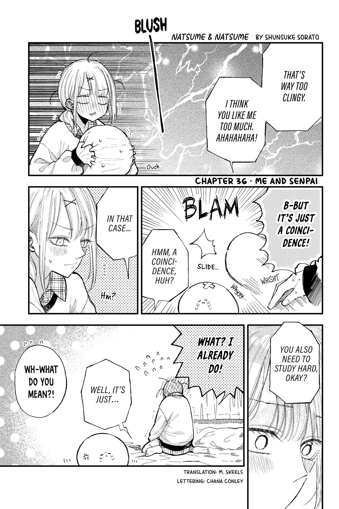 Natsume and Natsume chapter 36 page 11