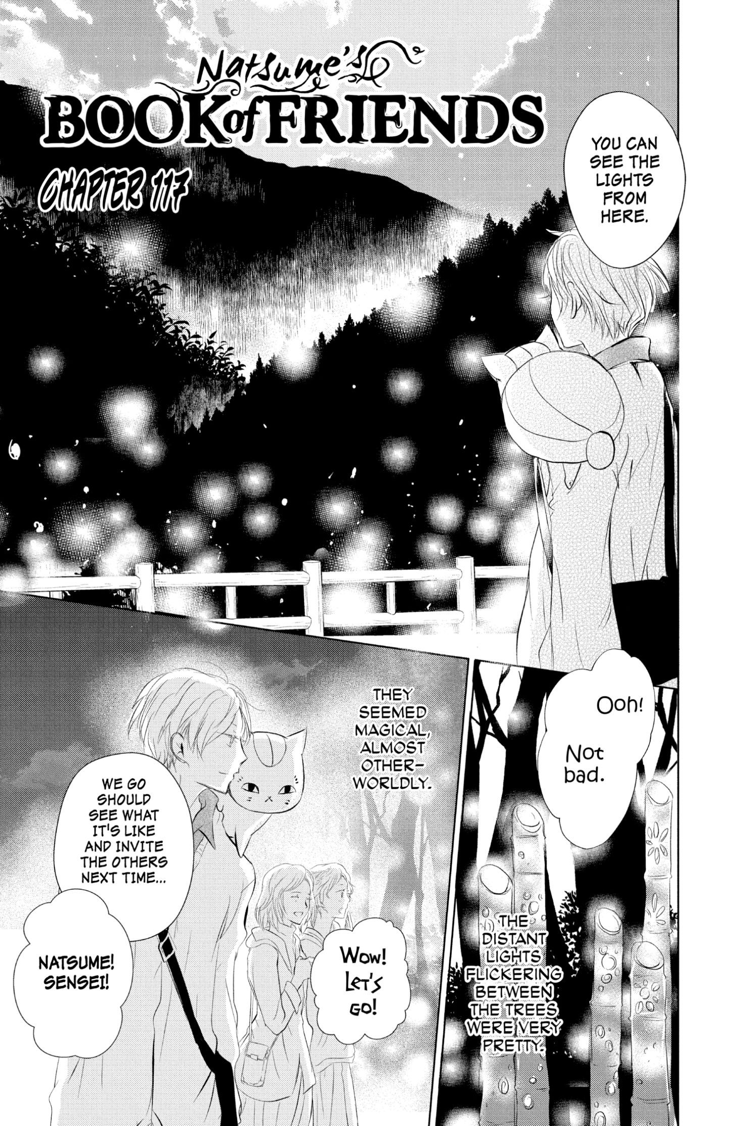Natsume Yuujinchou chapter 117 page 3