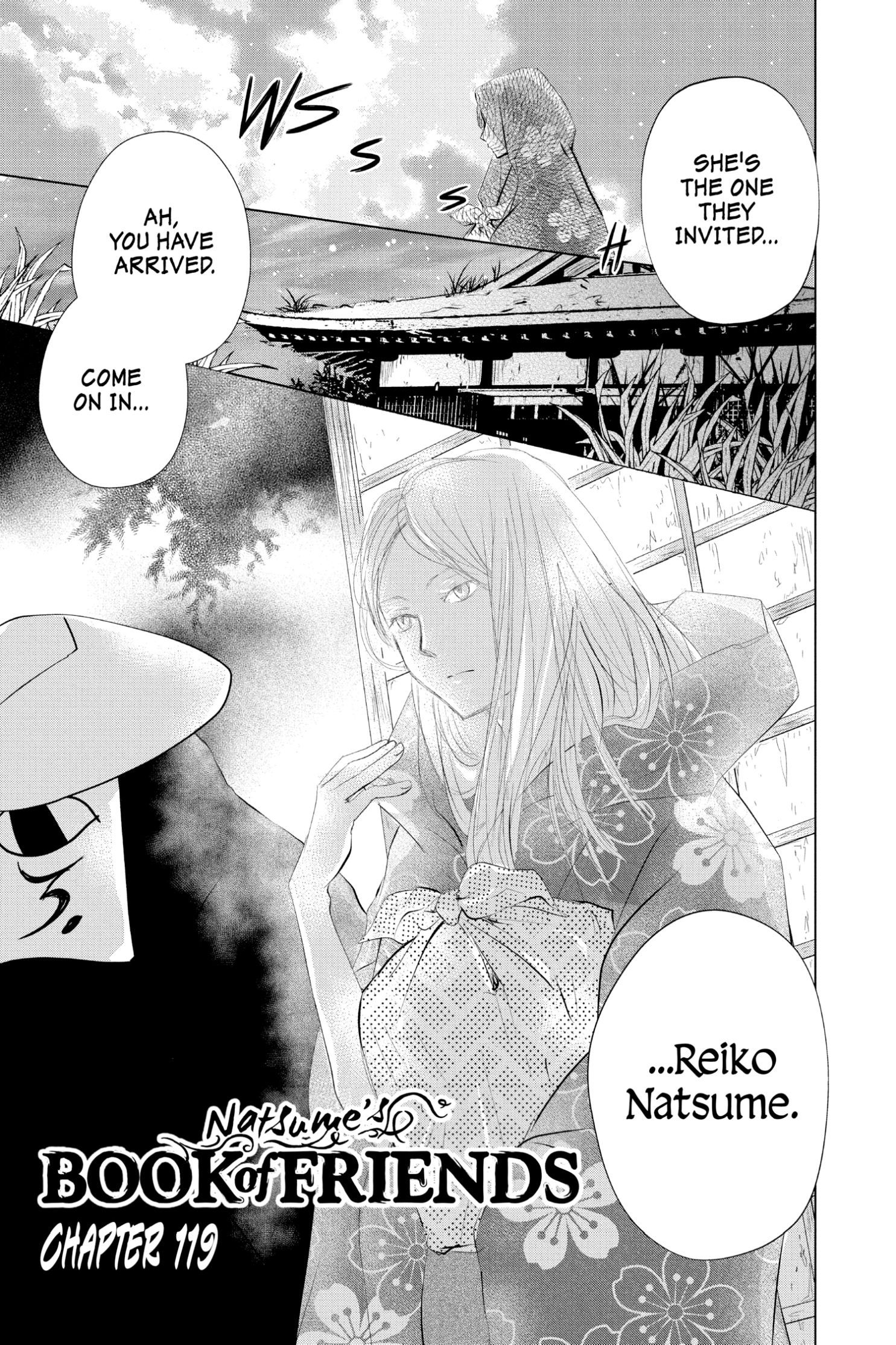 Natsume Yuujinchou chapter 119 page 3