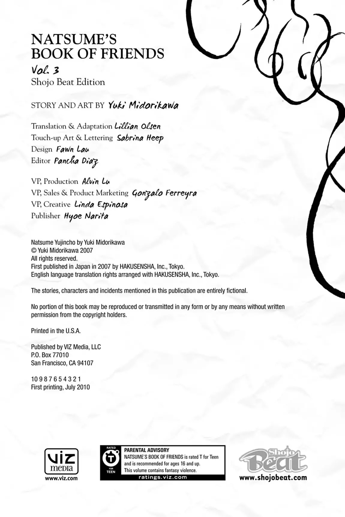 Natsume Yuujinchou chapter 12.6 page 3