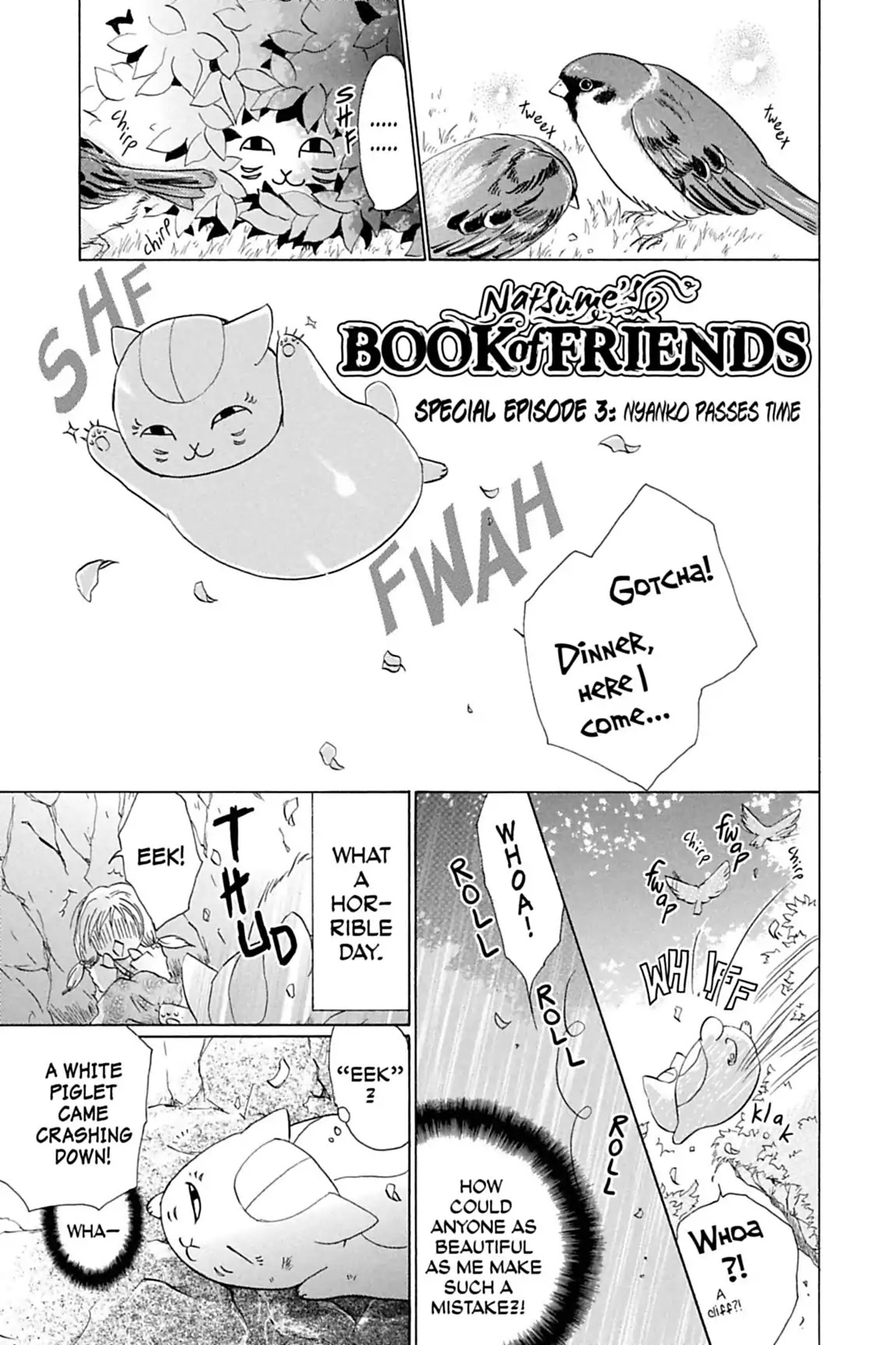 Natsume Yuujinchou chapter 15.7 page 1