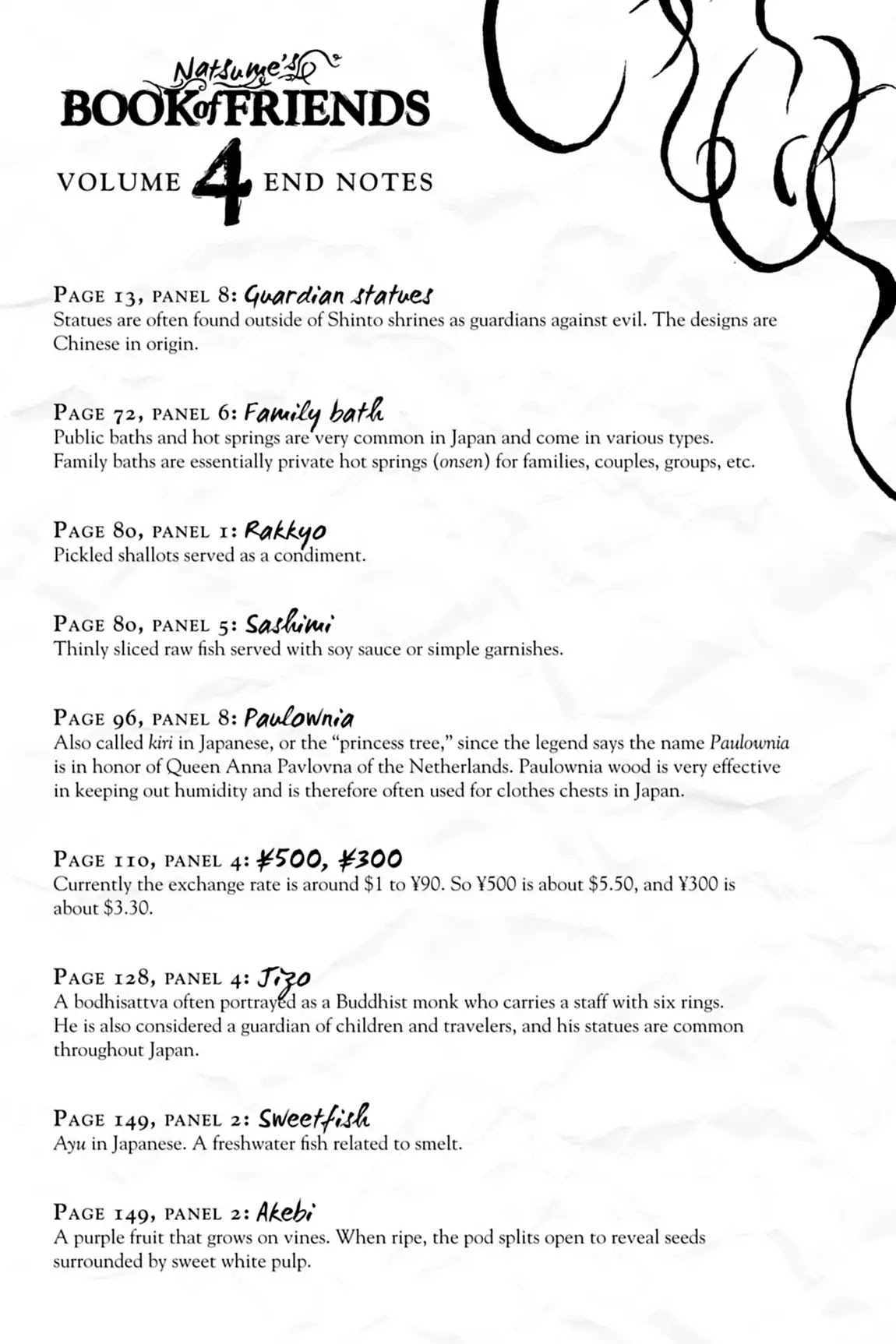 Natsume Yuujinchou chapter 15.8 page 3