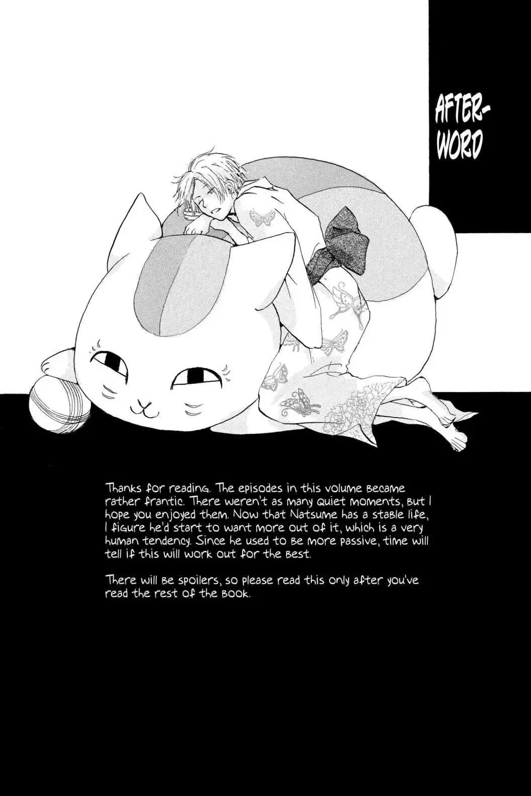 Natsume Yuujinchou chapter 19.2 page 1