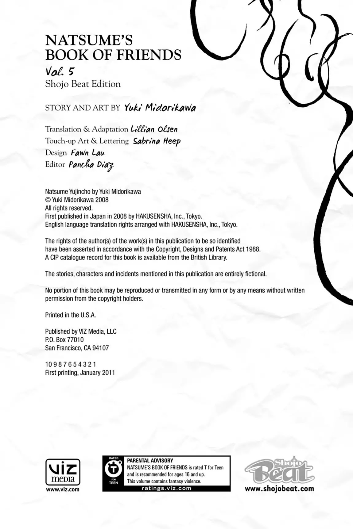 Natsume Yuujinchou chapter 19.7 page 4