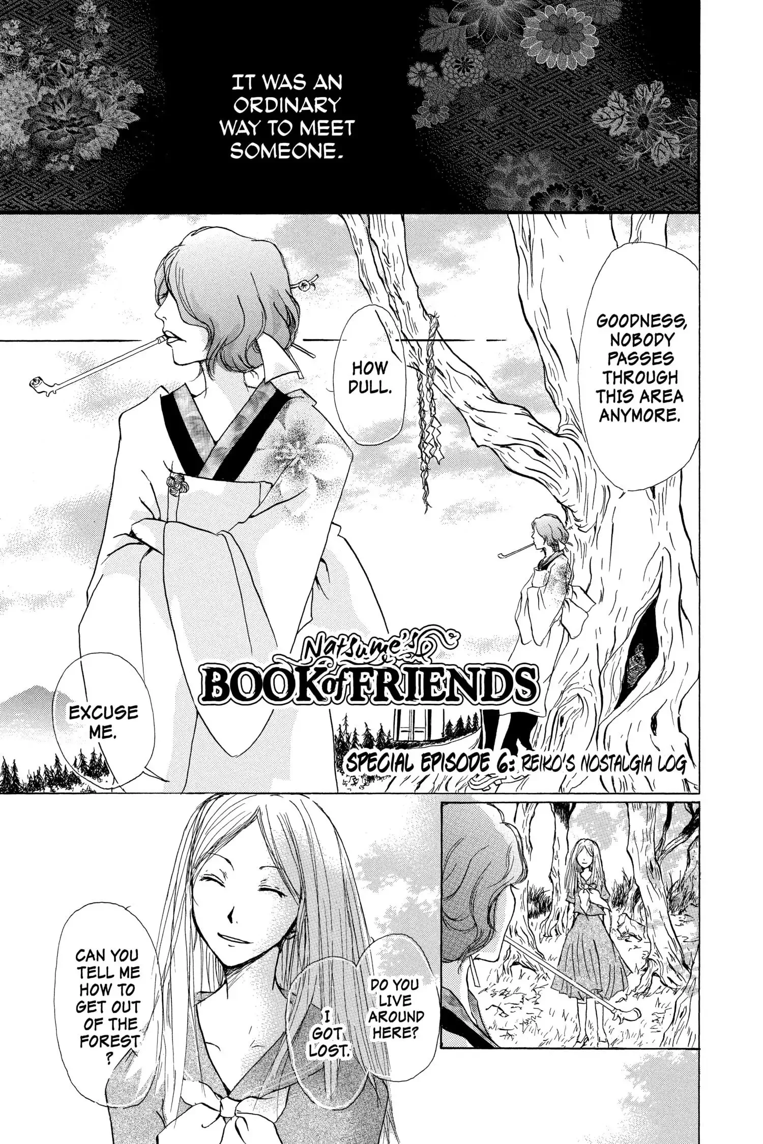Natsume Yuujinchou chapter 22.2 page 1