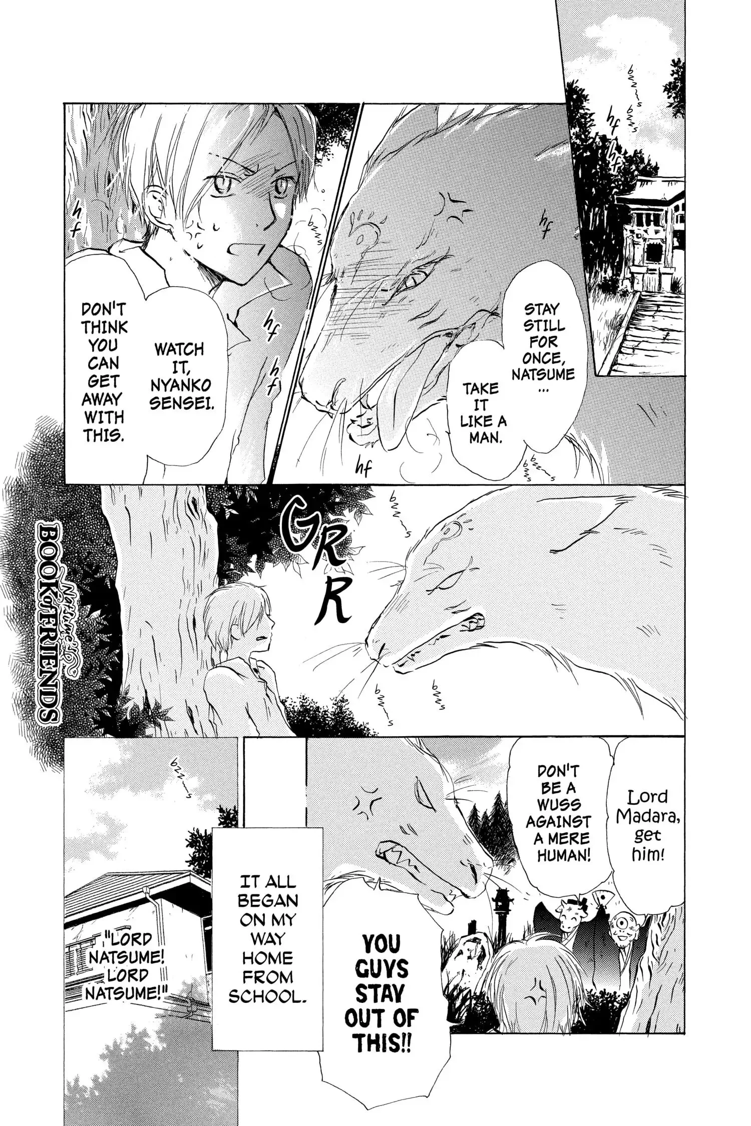 Natsume Yuujinchou chapter 26.1 page 1