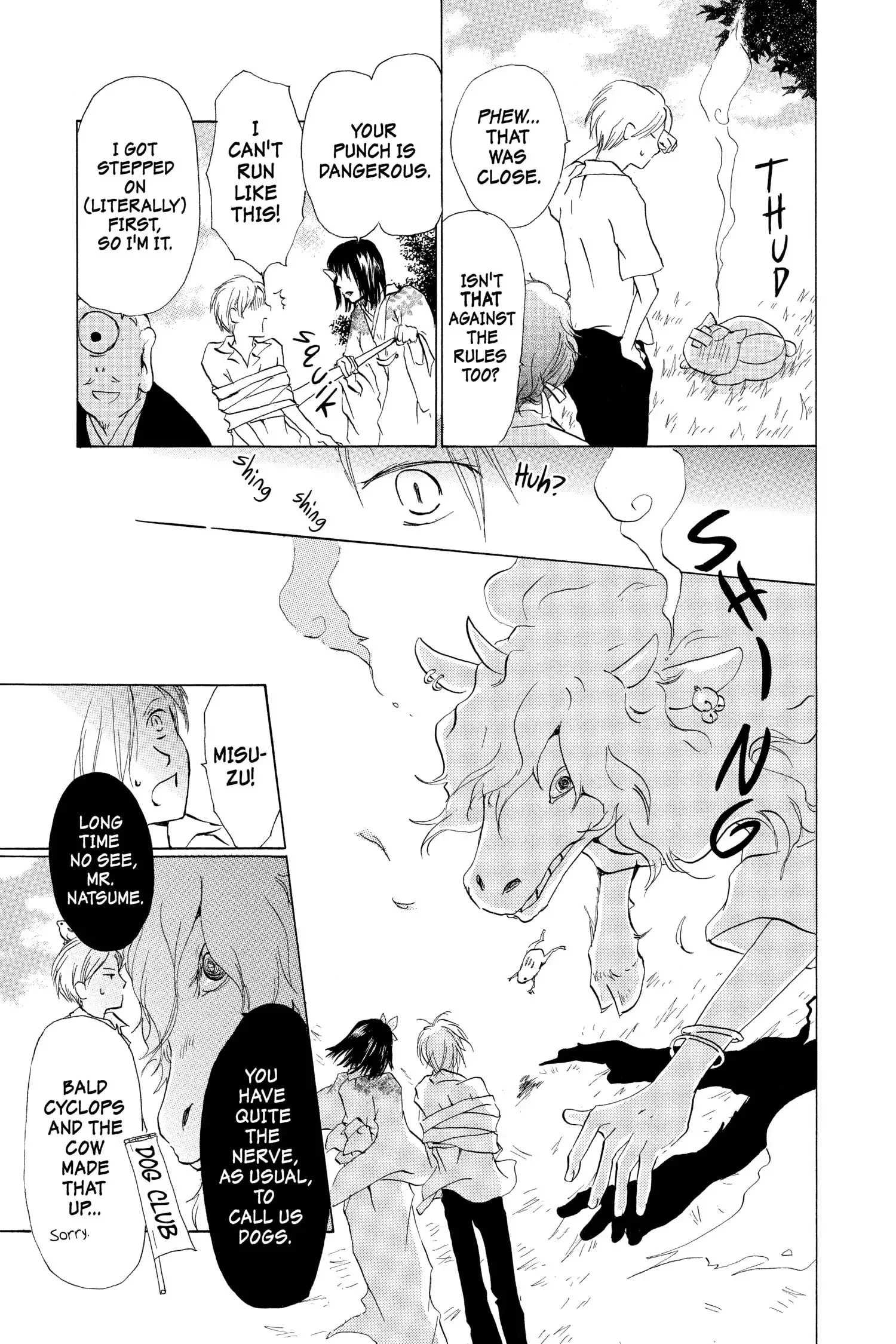 Natsume Yuujinchou chapter 26.1 page 9