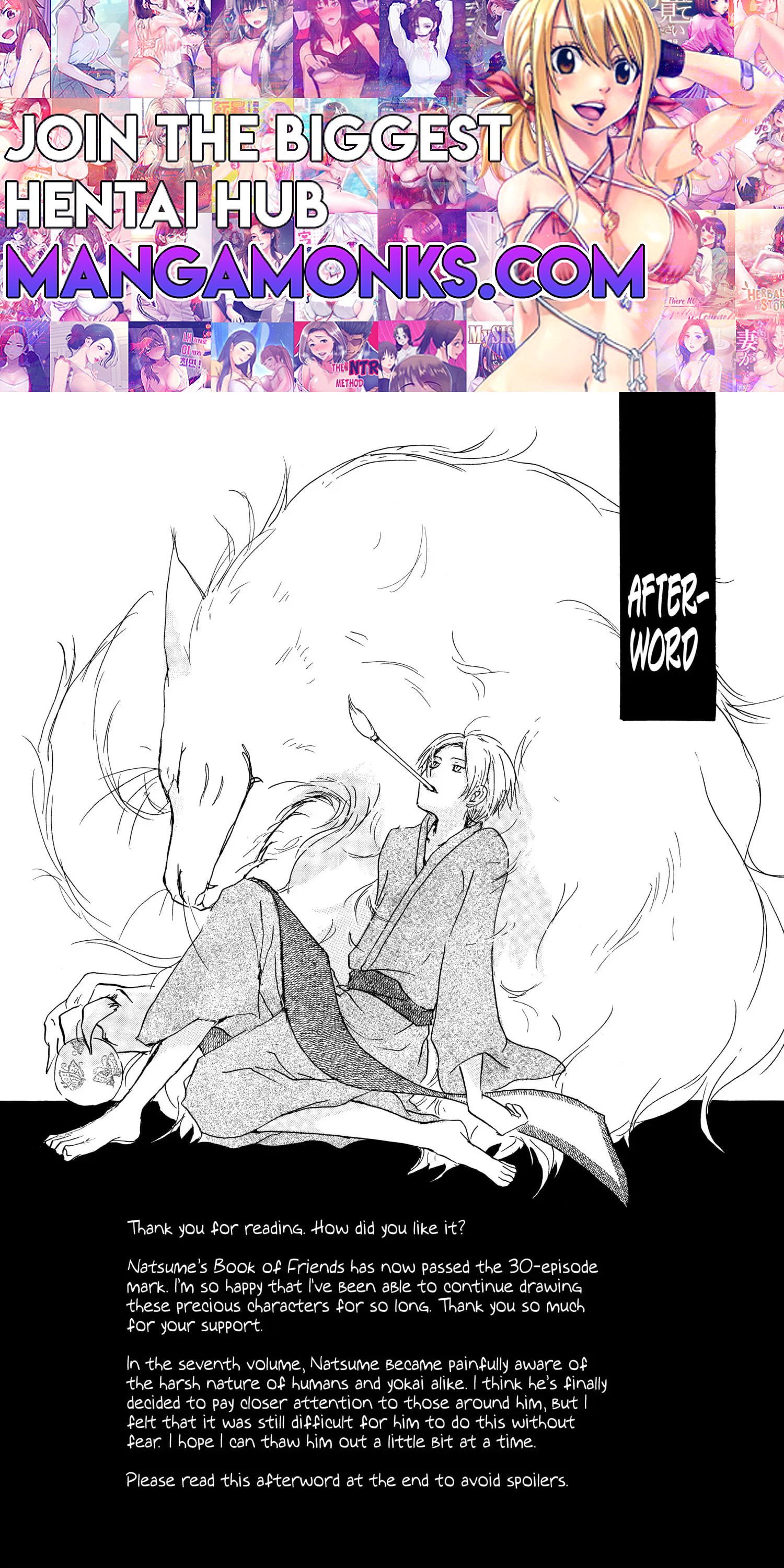 Natsume Yuujinchou chapter 31.2 page 1