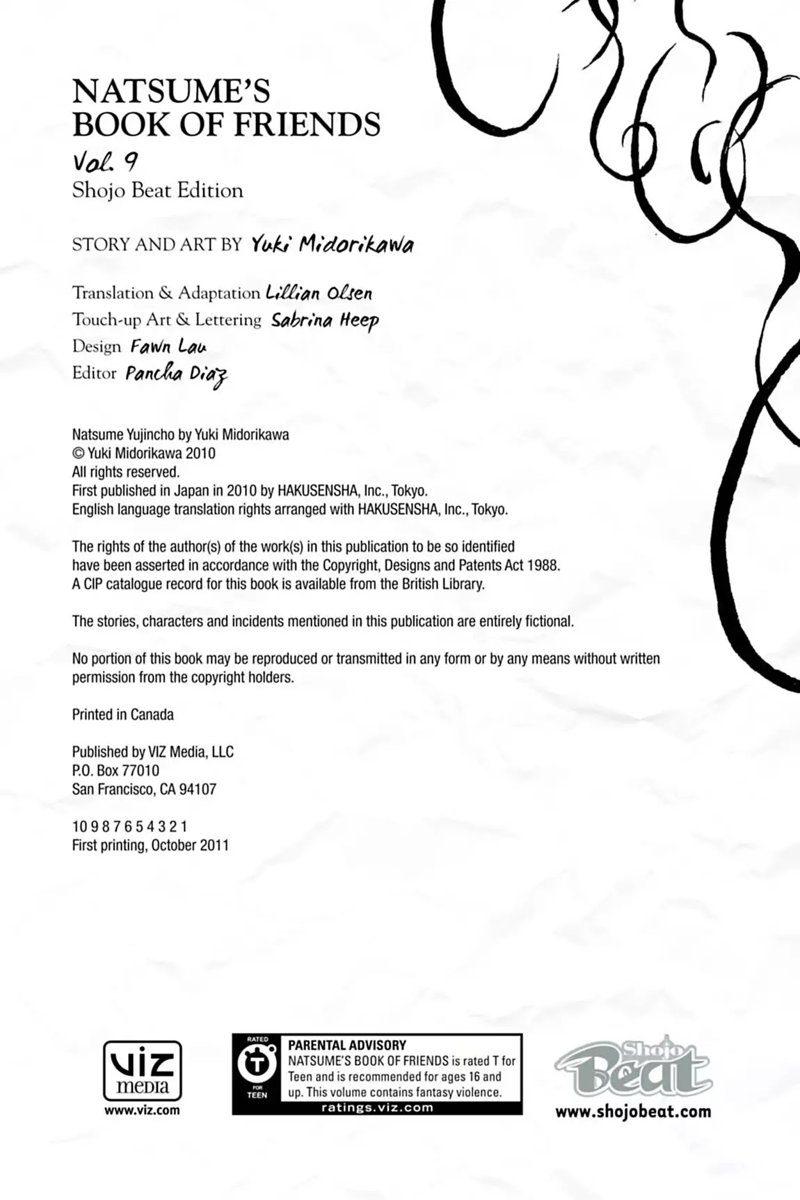 Natsume Yuujinchou chapter 36.7 page 3