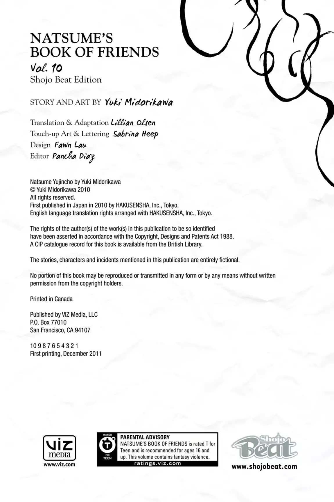 Natsume Yuujinchou chapter 41.5 page 8