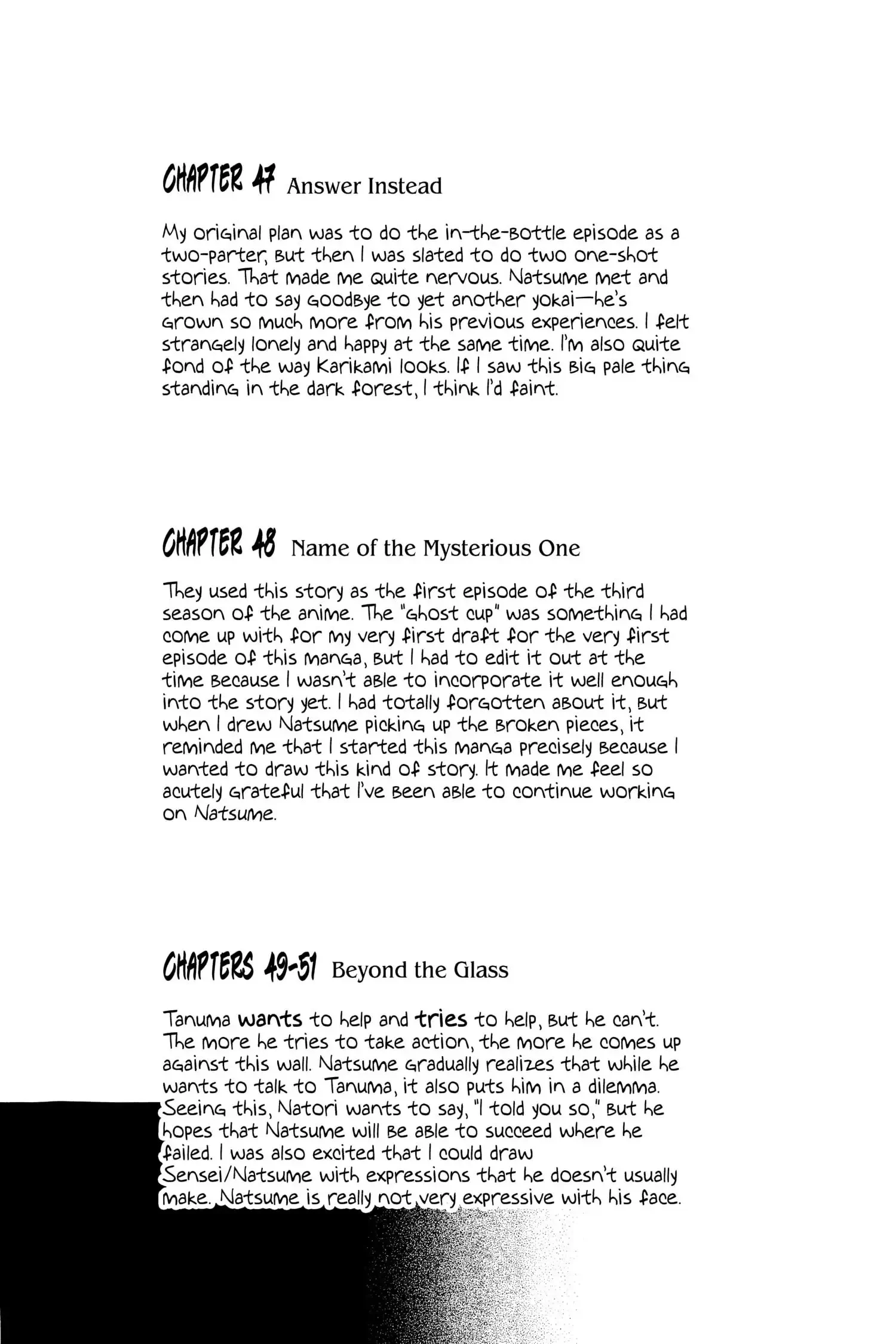 Natsume Yuujinchou chapter 51.1 page 2