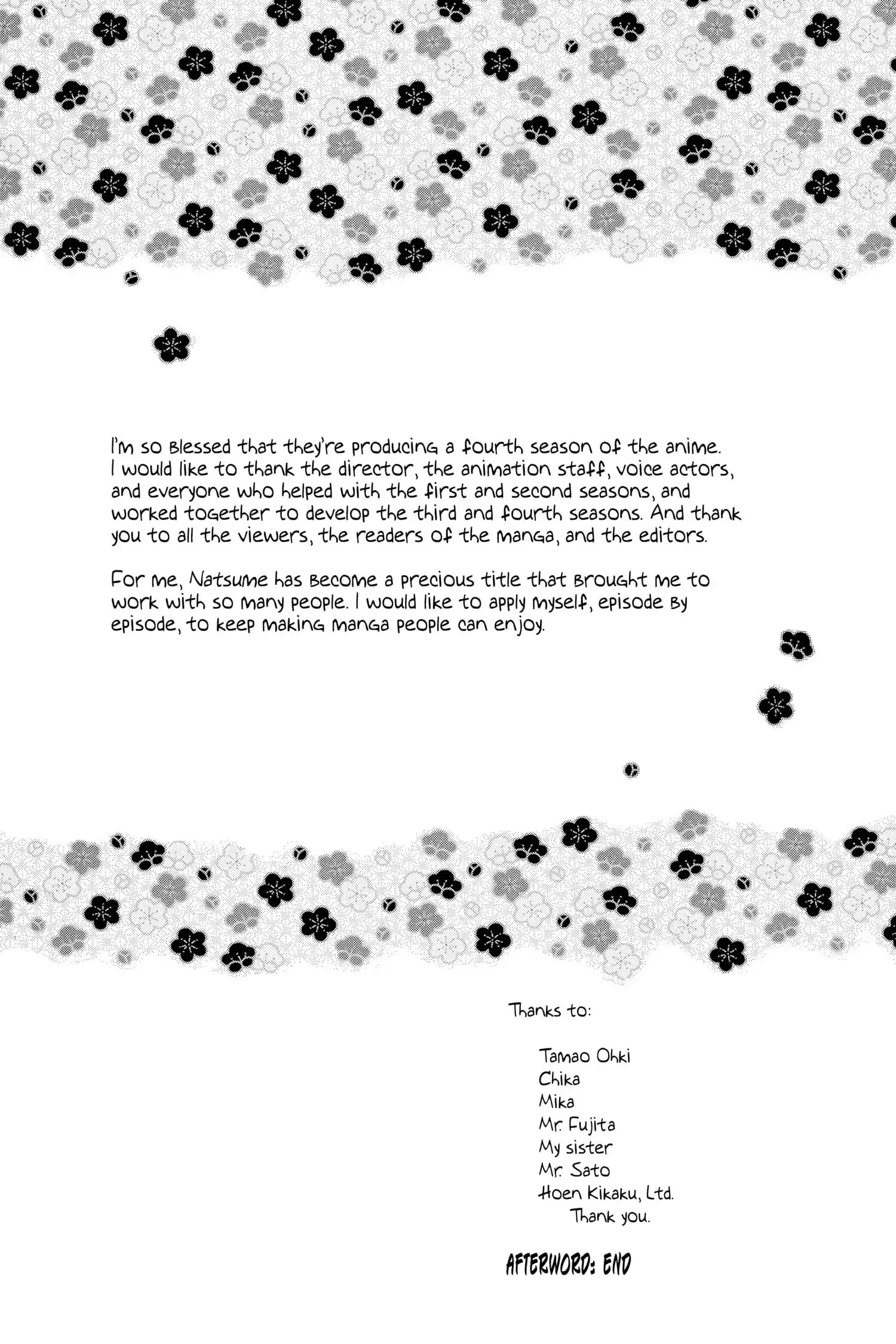 Natsume Yuujinchou chapter 54.3 page 4