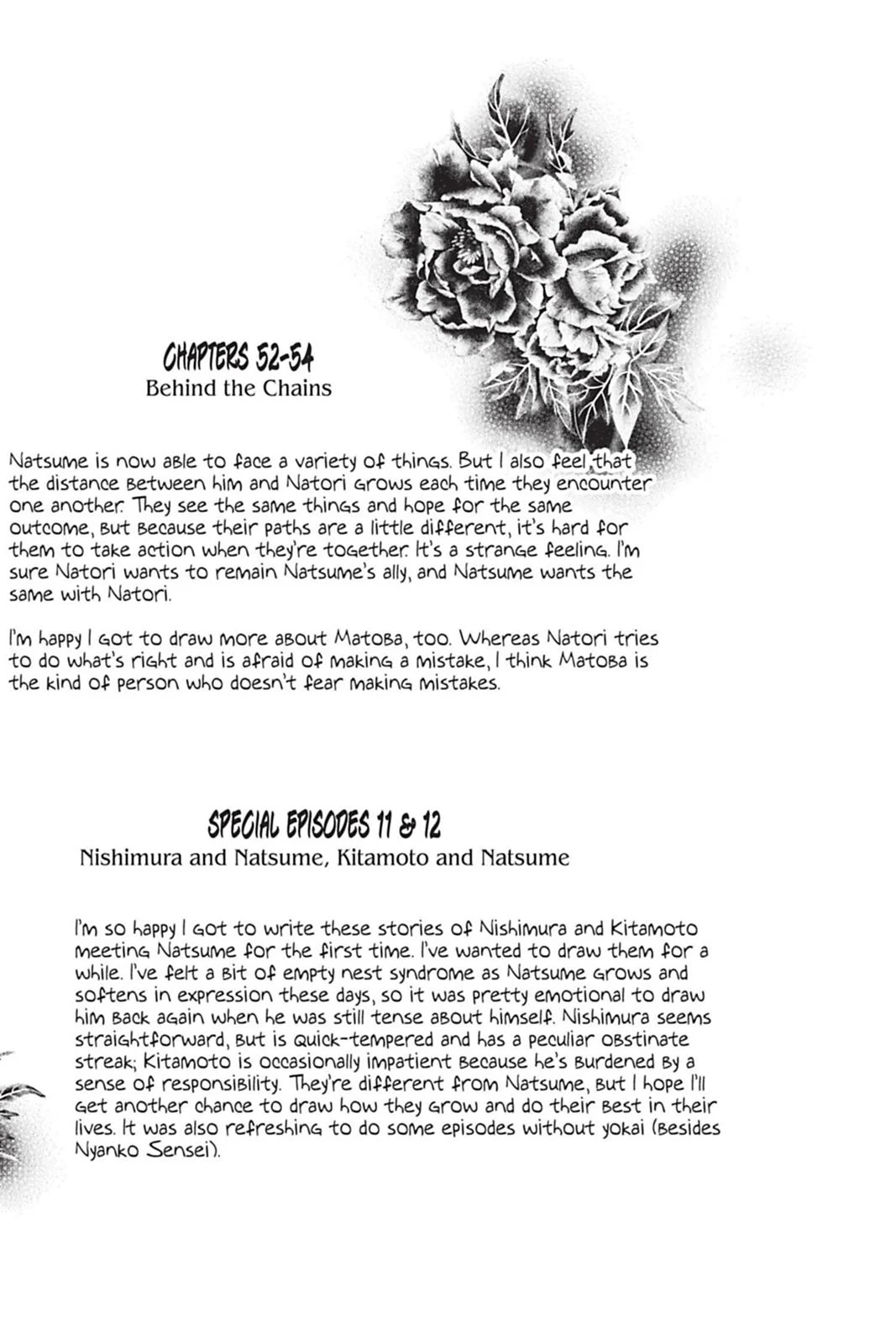 Natsume Yuujinchou chapter 54.6 page 42