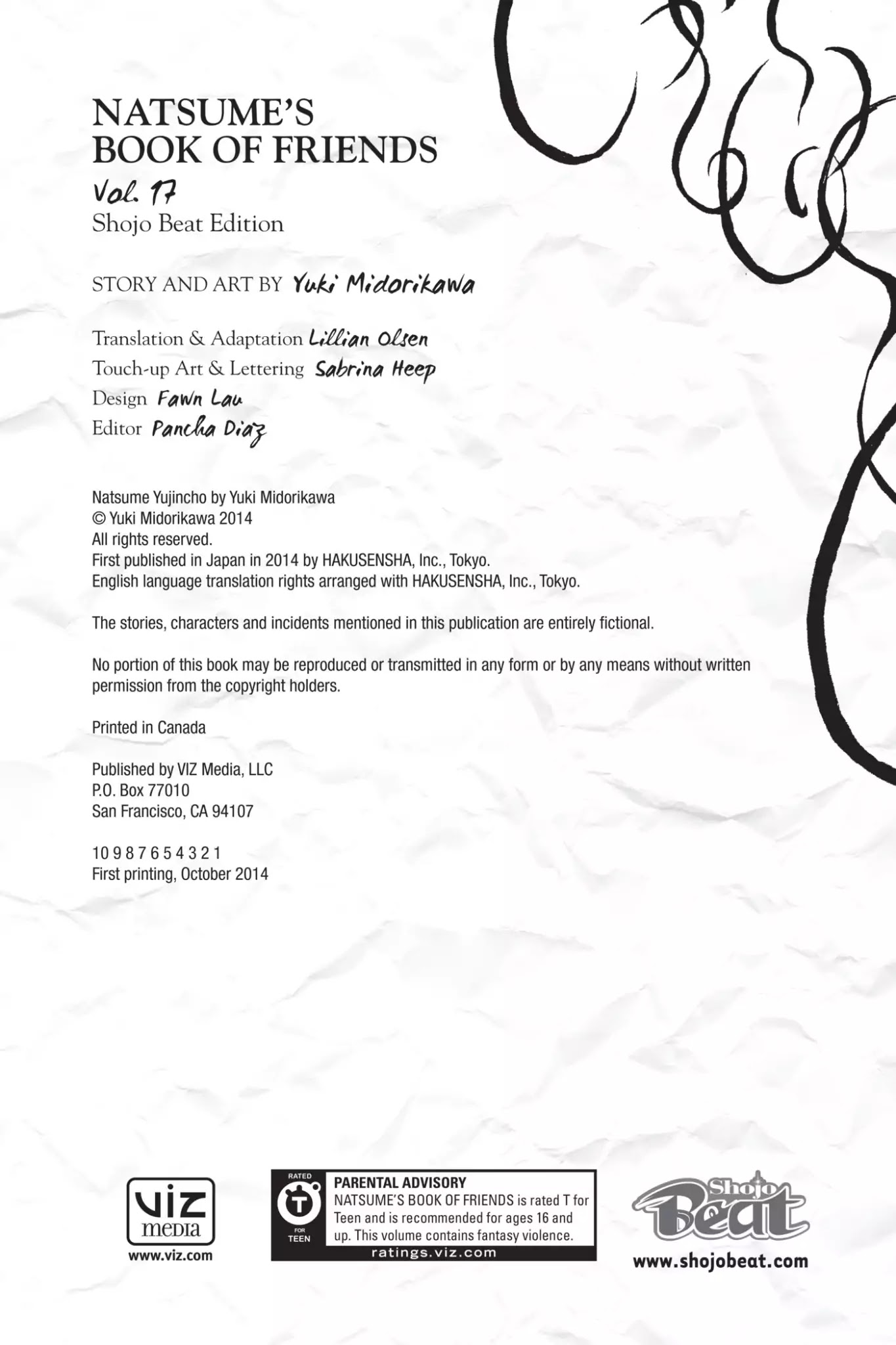 Natsume Yuujinchou chapter 70.8 page 3